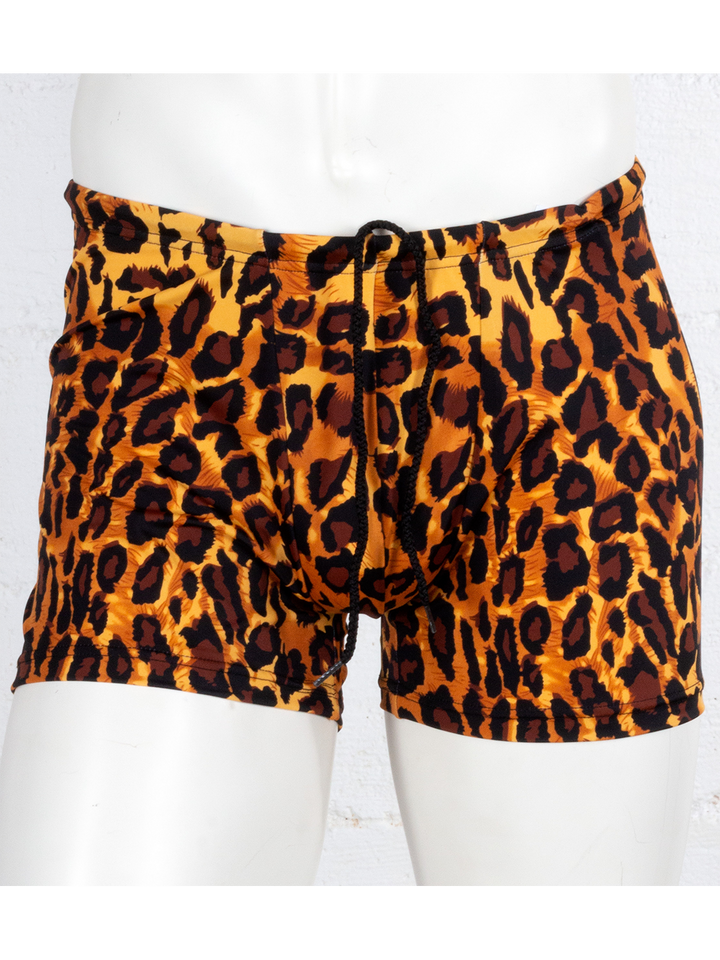 Patterned Athletic Shorts