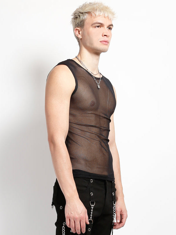 Fishnet Muscle Tank
