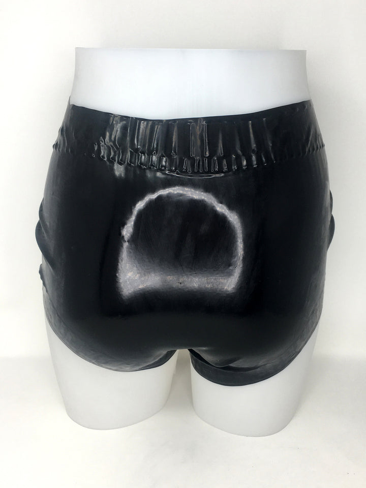 Seamless Moulded Latex Frill Panty