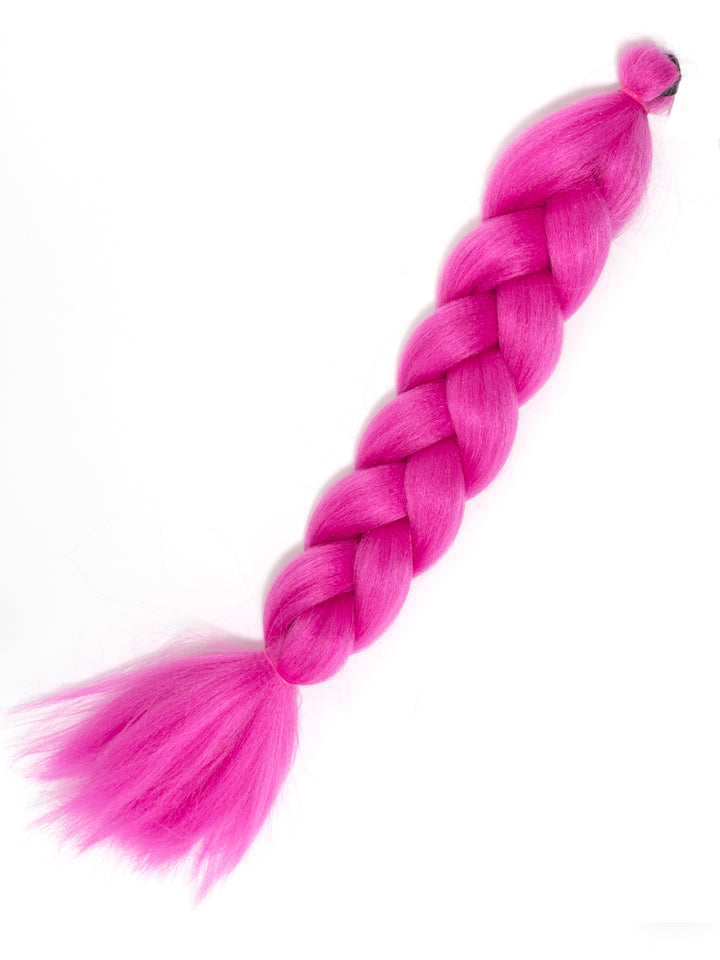 Crimped Hair Pieces For Latex Hoods with Magnet
