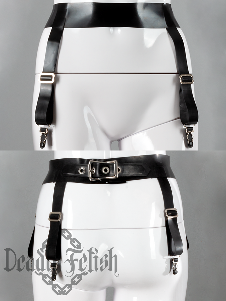 Deadly Fetish Made-to-Order Latex: Garter Belt #01