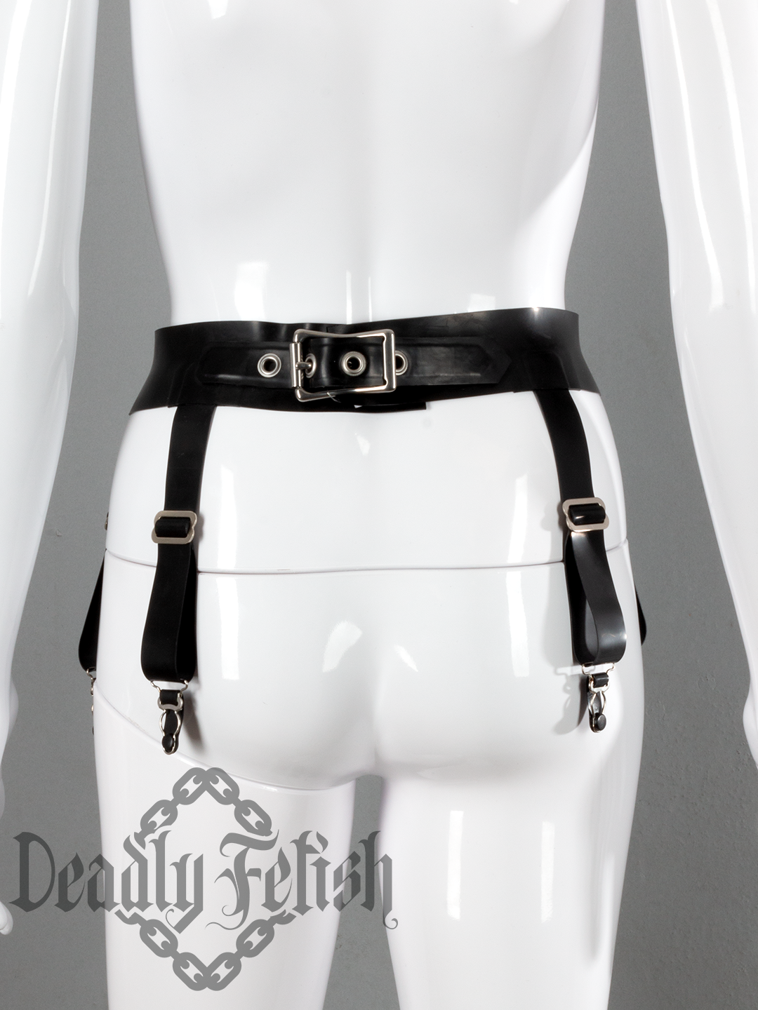 Deadly Fetish Made-to-Order Latex: Garter Belt #02