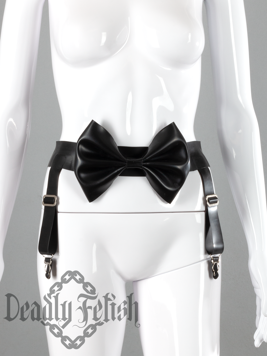 Deadly Fetish Made-to-Order Latex: Garter Belt #02