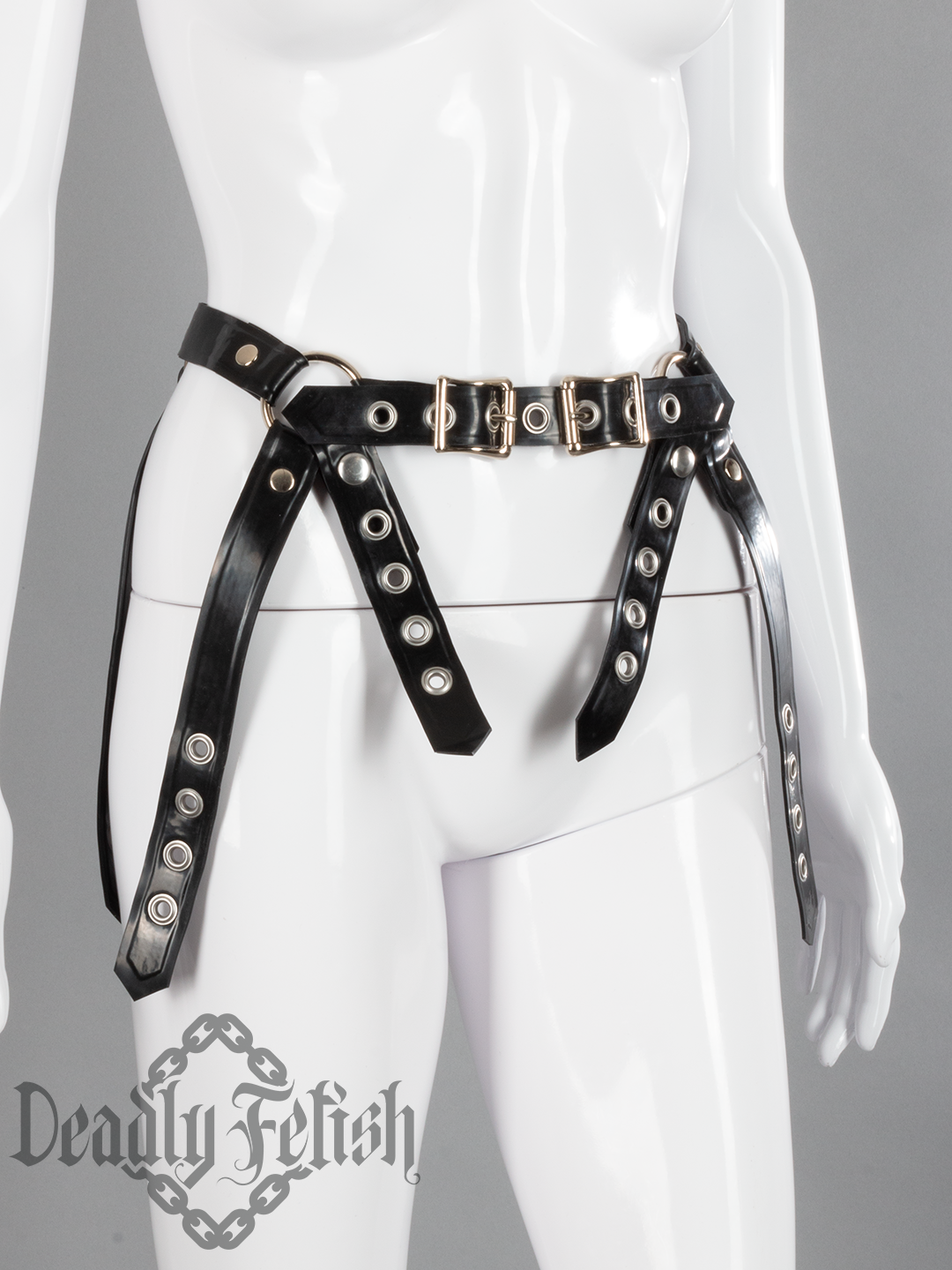 Deadly Fetish Made-To-Order Latex: Harness Addition #07 Straps