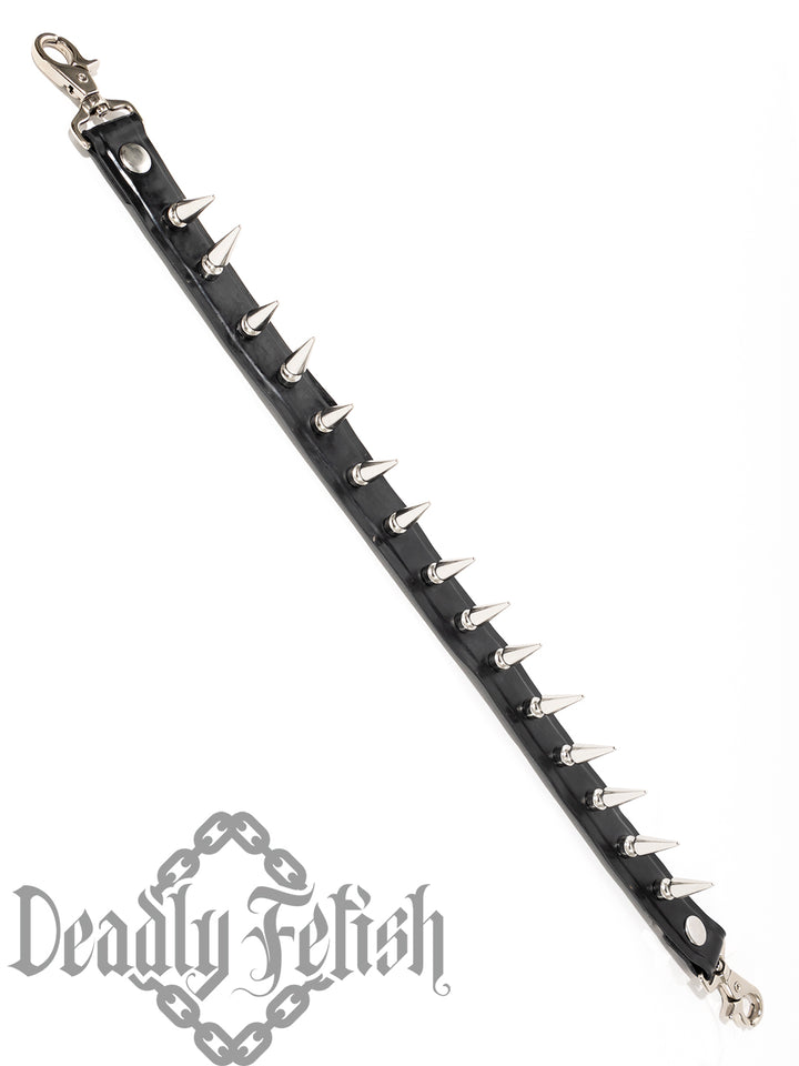 Deadly Fetish Latex: Harness Addition #15 Bondage Strap with Spikes
