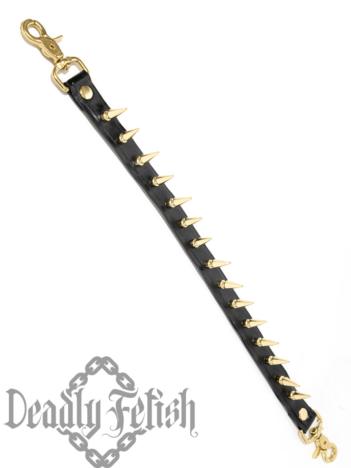 Deadly Fetish Latex: Harness Addition #15 Bondage Strap with Spikes