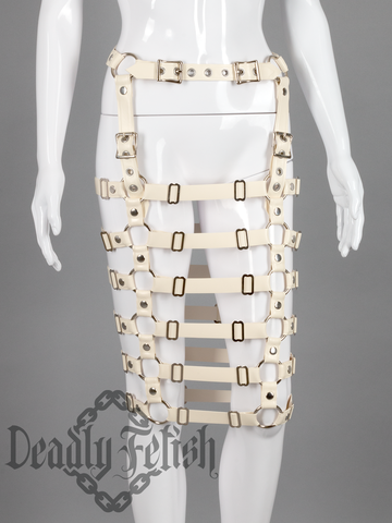 Deadly Fetish Latex: Harness Addition #26 Bondage Skirt