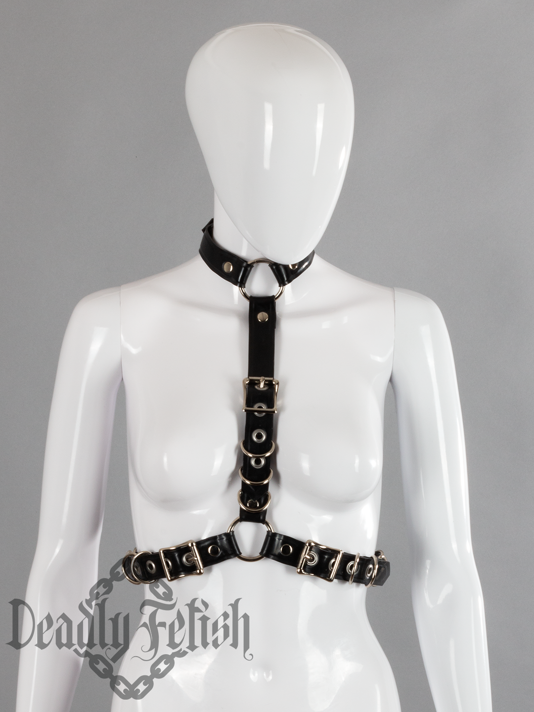 Deadly Fetish Made-To-Order Latex: Harness #17