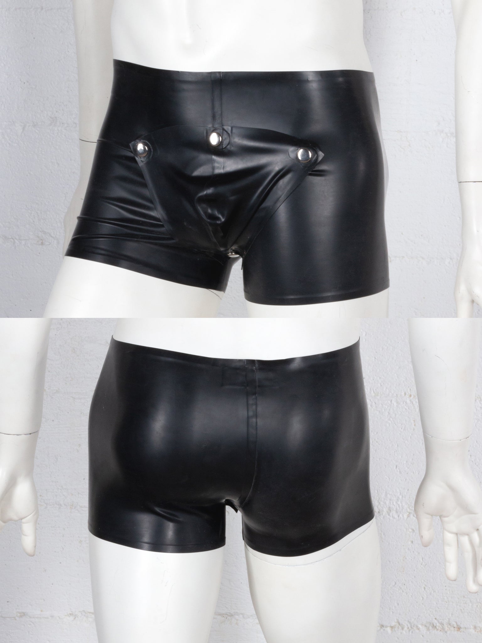 Latex Boxer Shorts with Codpiece