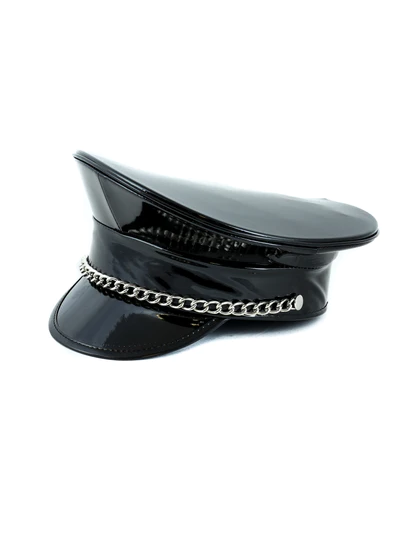 Uniform Cap with Chain Detail