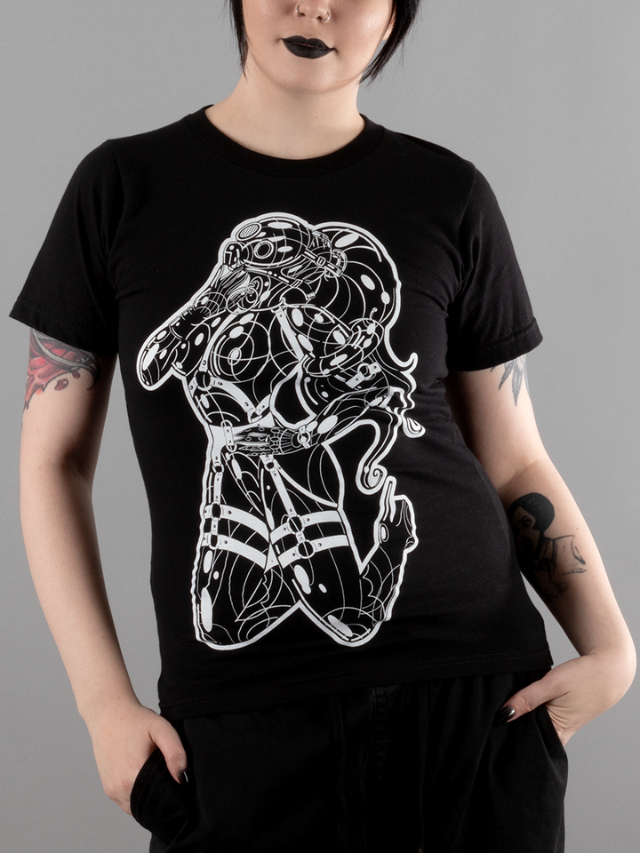 Deadly Fetish Harness Doll T-Shirt