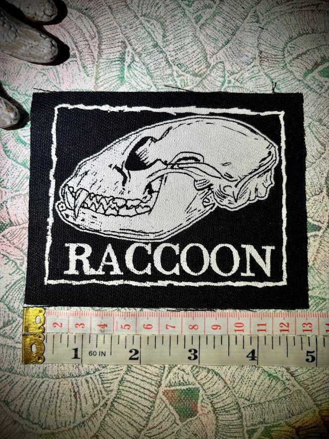 Three Raccoons Sew In Patch