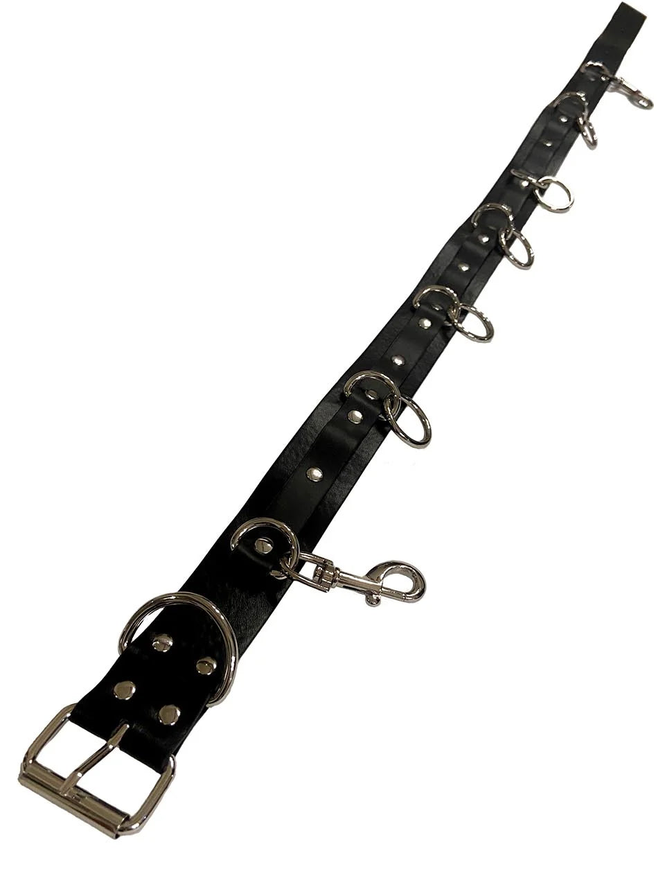Vegan Leather Bondage Belt