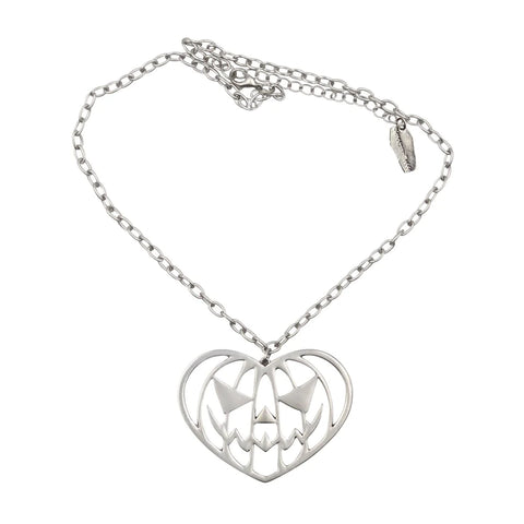 Pumpkin Heart Necklace