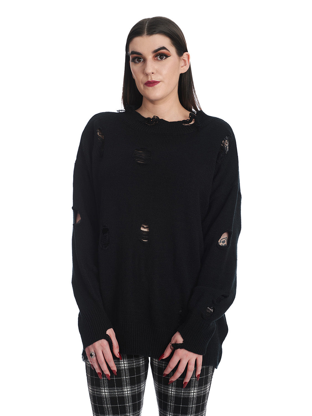 Griffin Distressed Sweater
