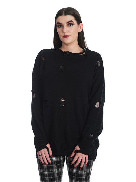 Griffin Distressed Sweater