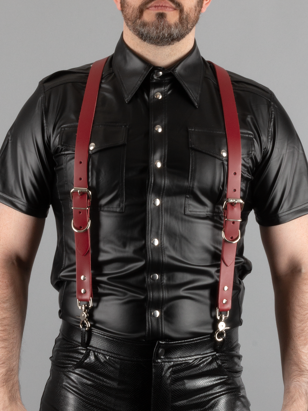 Leather Suspenders