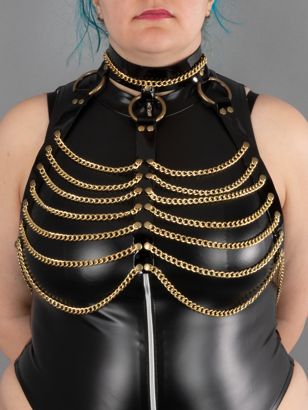 Leather Ribcage Harness
