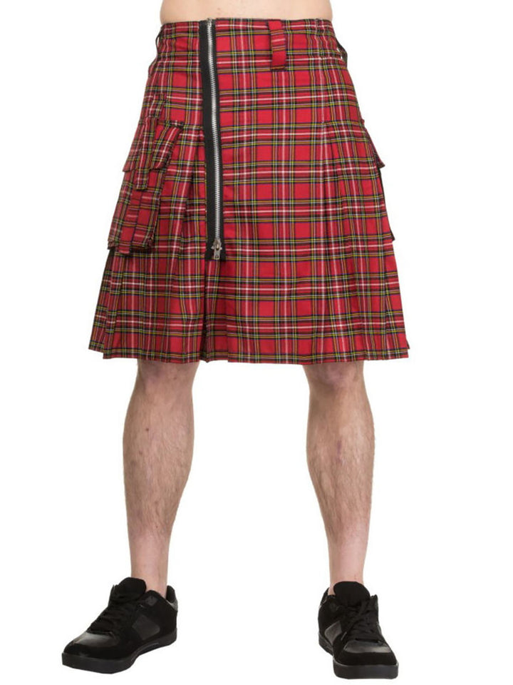 Red Plaid Kilt