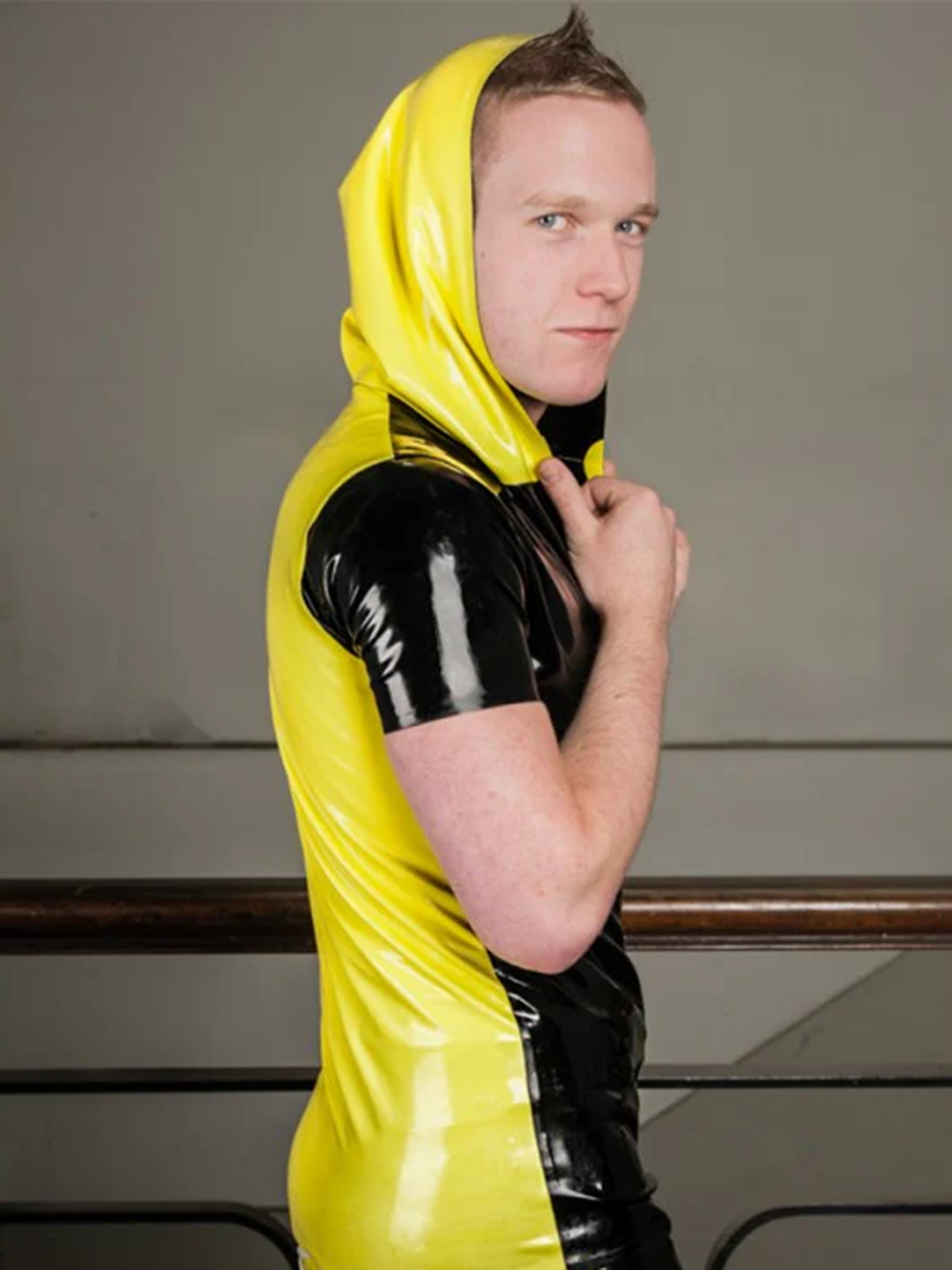 Latex Hooded Vest