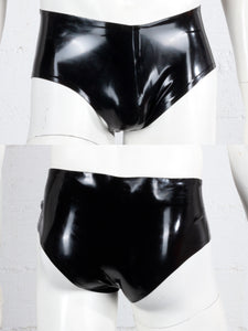 Black Latex Brief