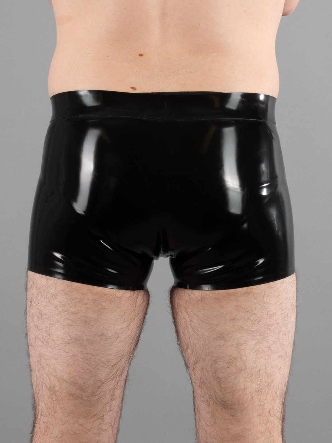 Ultimate Latex Front Zip Shorts