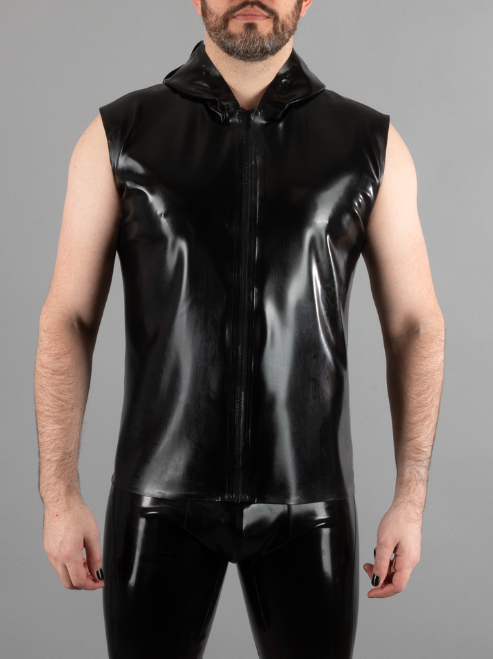 Latex Hooded Vest