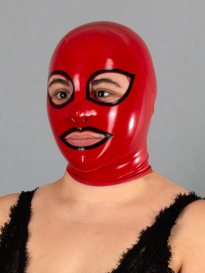 Latex Hood with Wide Eye