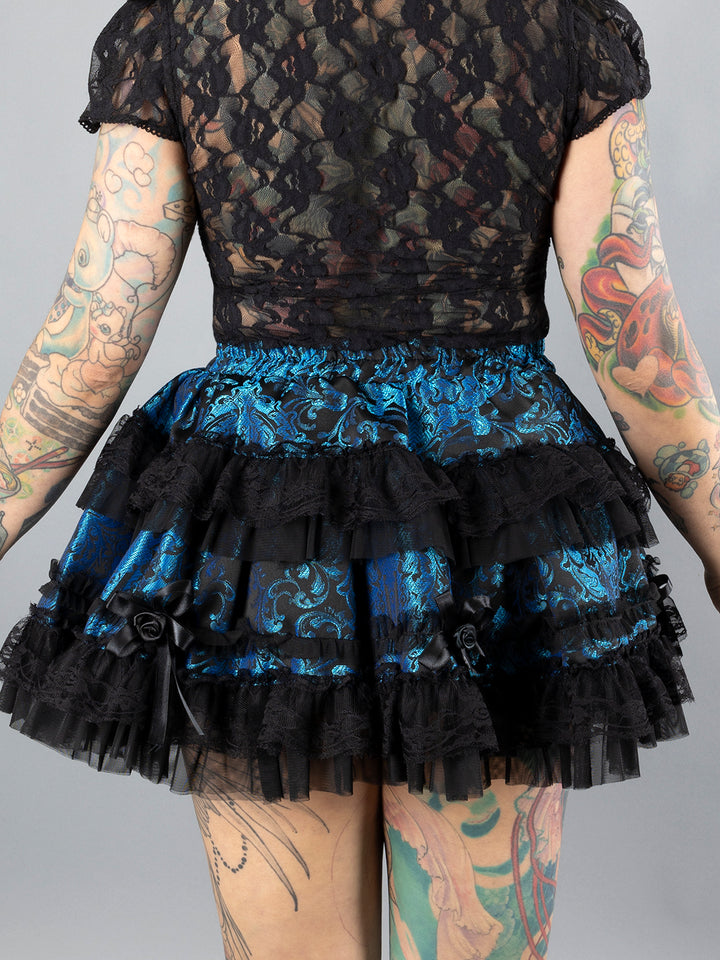 Brocade Mini Skirt