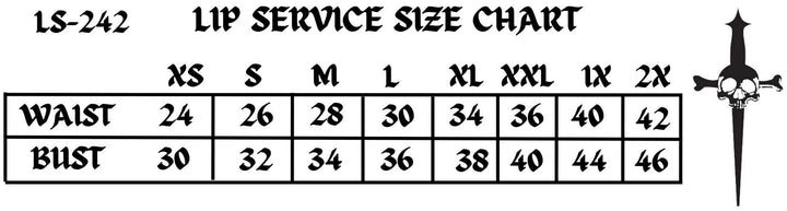 PVC Maid Dress with Removable Apron