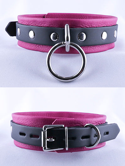 Leather Locking Collar