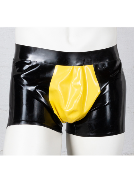 Latex Shorts with Pouch