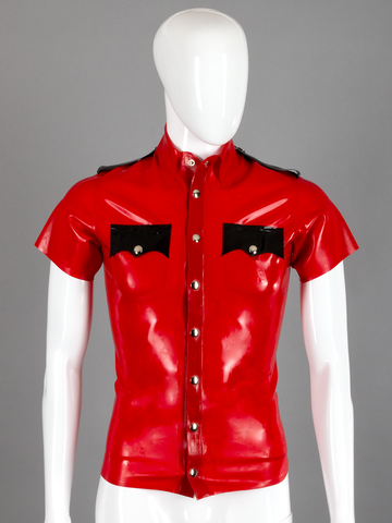 Latex Uniform Shirt