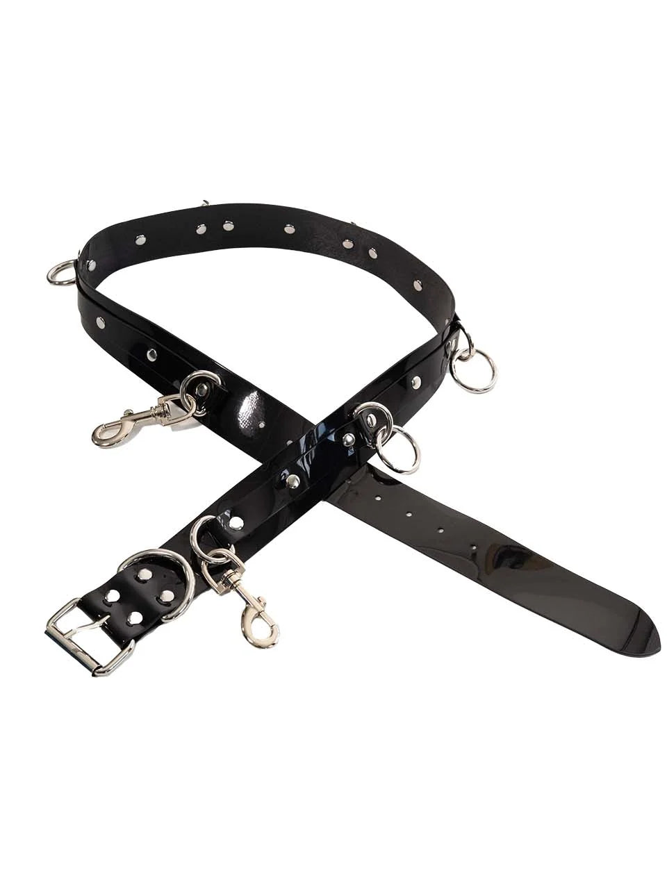 PVC Bondage Belt