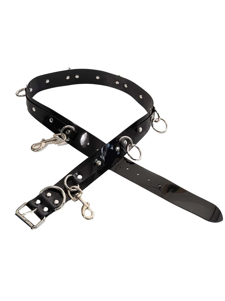 PVC Bondage Belt