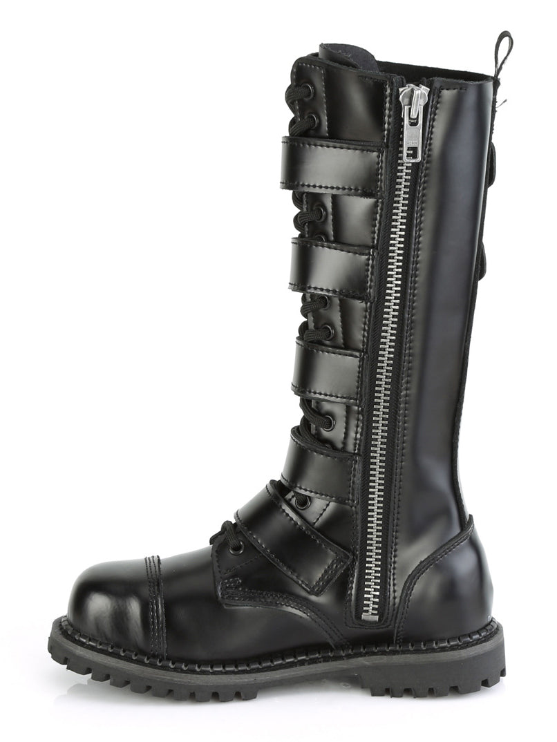 Tall Riot Buckle Boot