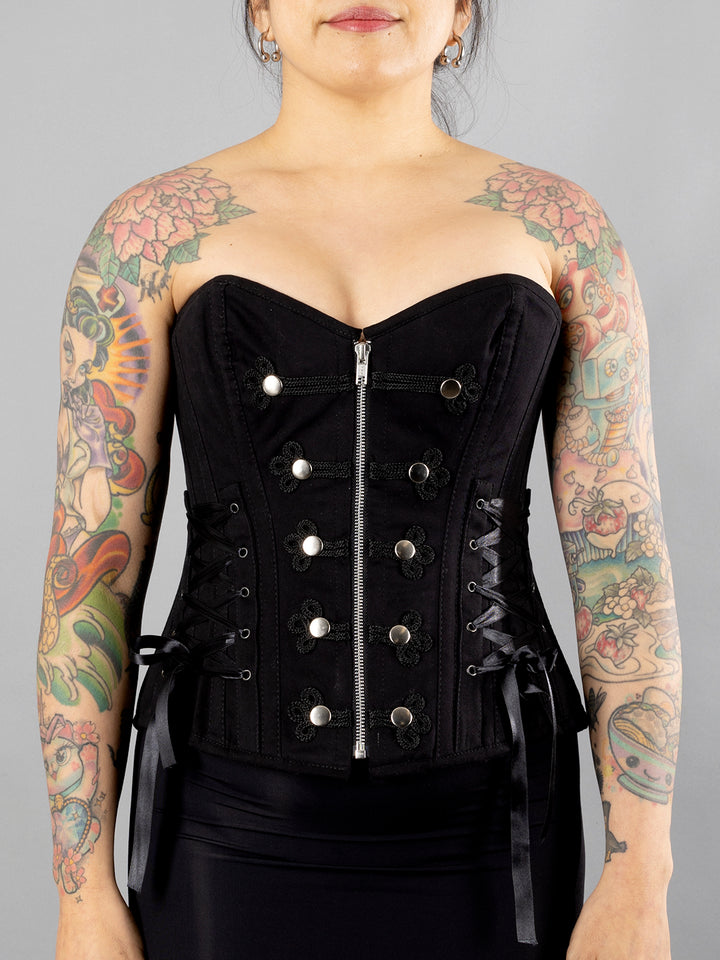 Rock Cotton Overbust Corset
