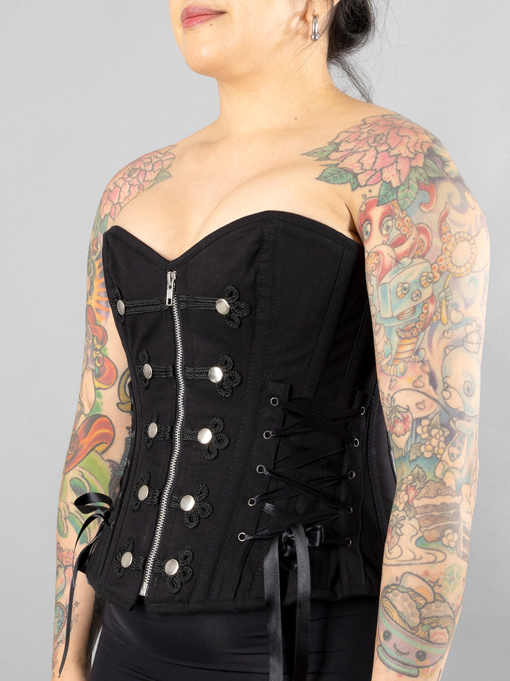 Rock Cotton Overbust Corset