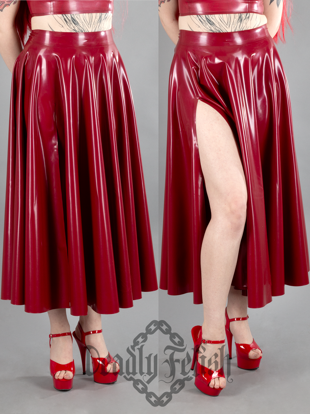 Deadly Fetish Made-To-Order Latex: Skirt #02