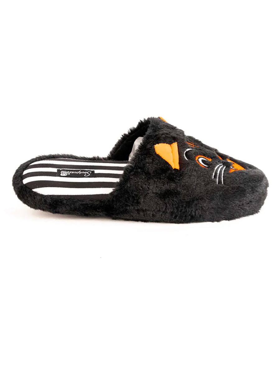 Fuzzy Cat Slippers