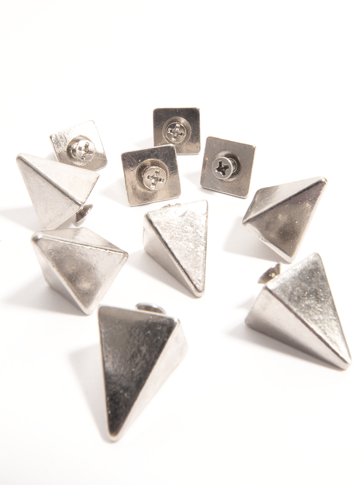 0.625" Pyramid Spikes - Pack of 10