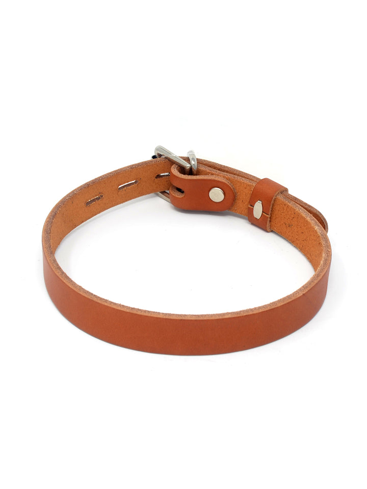 3/4" Leather Pet Collar