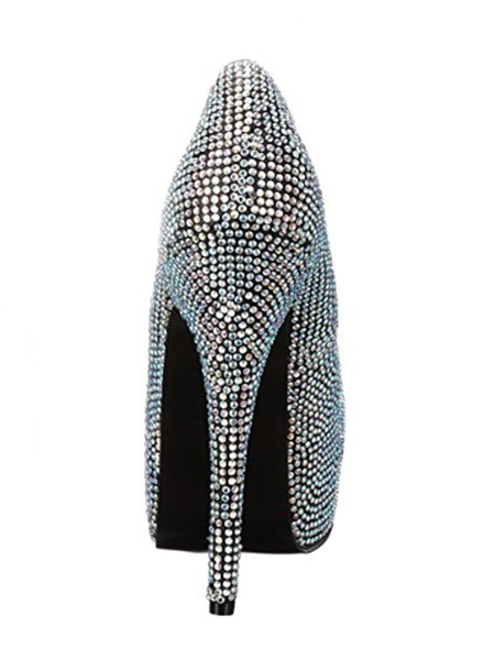 Rhinestone Teeze Heel