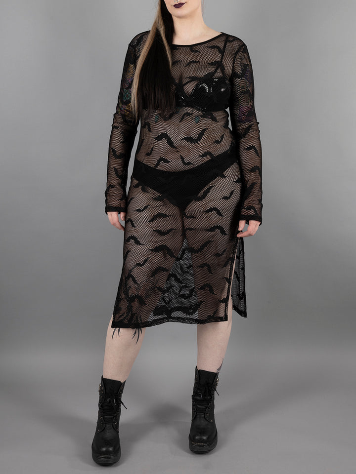Crypt Fishnet Dress