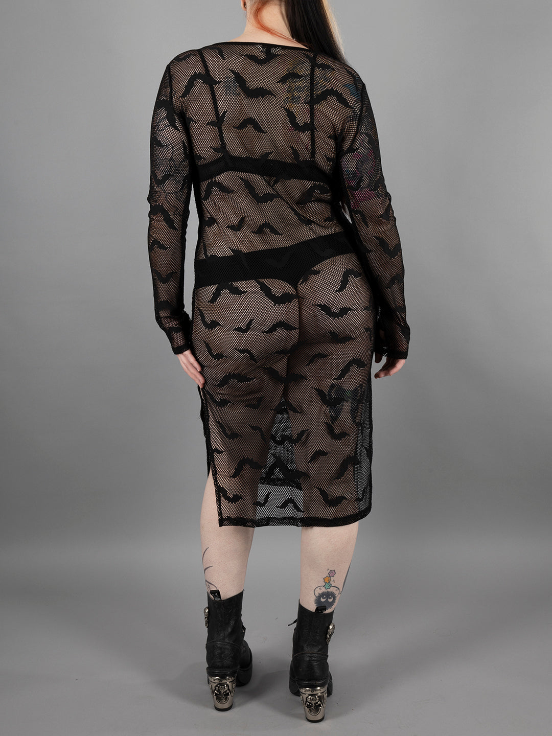 Crypt Fishnet Dress