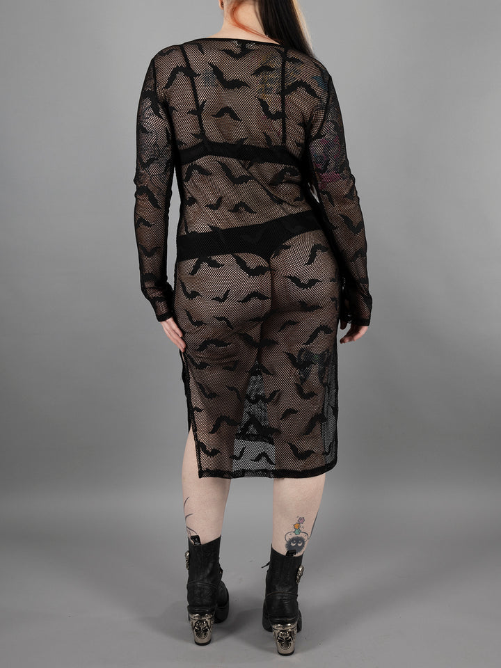 Crypt Fishnet Dress