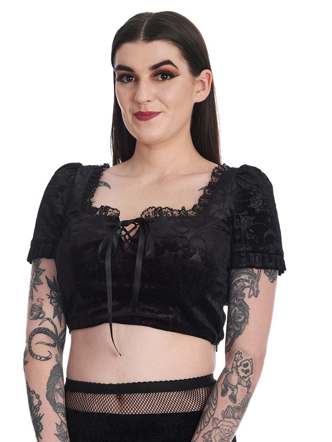 Lantern Crop Top