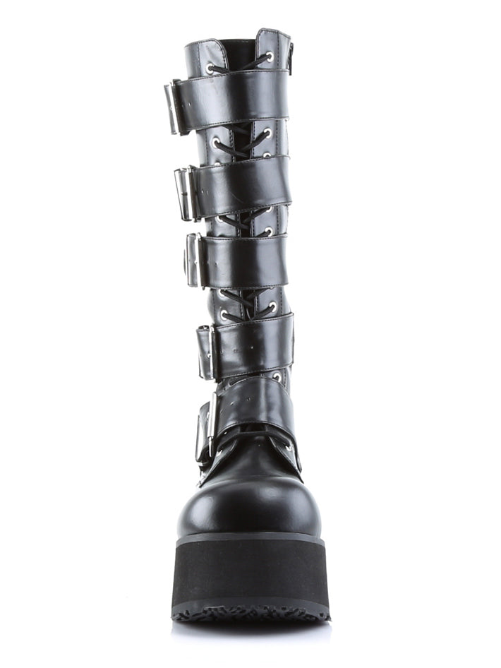 Trashville Knee High Buckle Boot