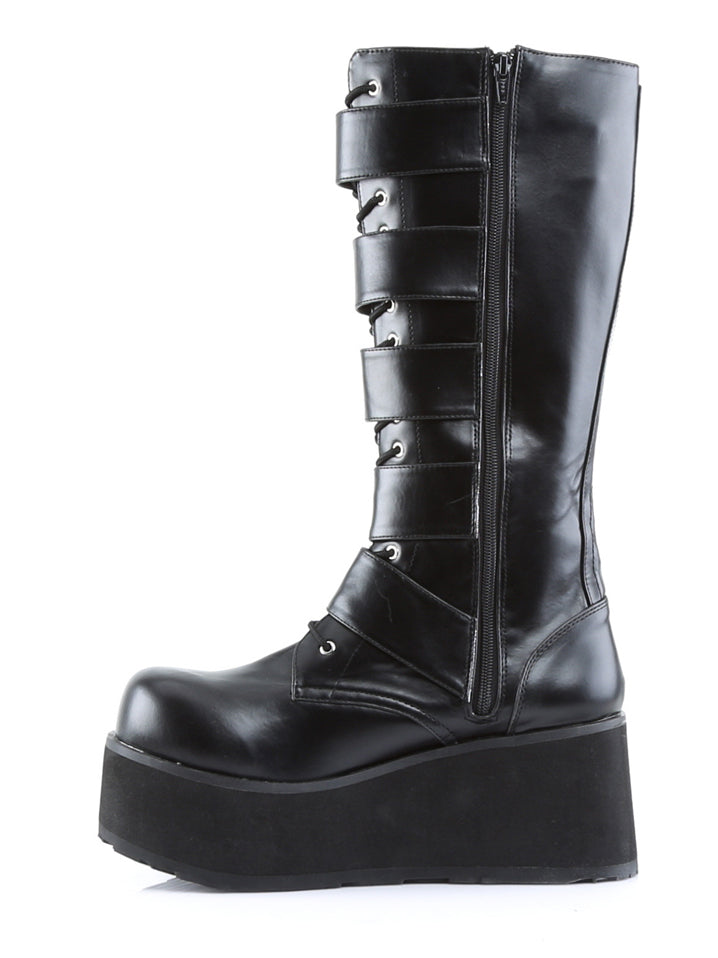 Trashville Knee High Buckle Boot