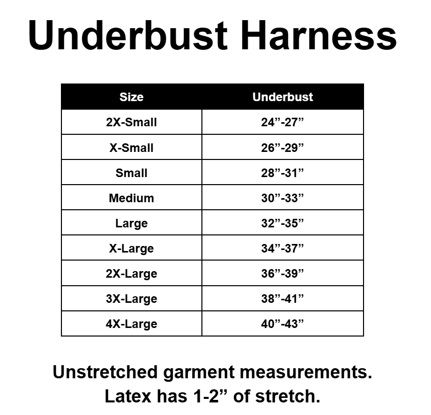 Deadly Fetish Made-To-Order Latex: Harness #35